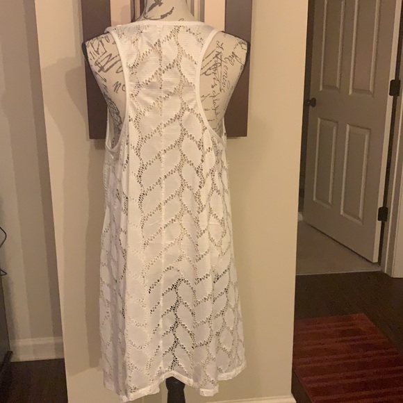 White Swimsuit Coverup - Picture 5 of 8